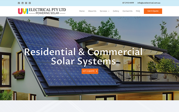 UVI Electrical Pty Ltd Solar Panel